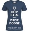 Женская футболка Drive Dodge Темно-синий фото