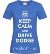 Жіноча футболка Drive Dodge Яскраво-синій фото