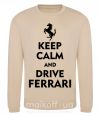 Світшот Drive Ferrari Пісочний фото