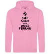 Жіноча толстовка (худі) Drive Ferrari Рожевий фото