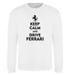 Світшот Drive Ferrari Білий фото