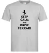 Чоловіча футболка Drive Ferrari Сірий фото