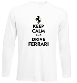 Лонгслив Forza ferrari Белый фото Лонгслив Forza ferrari Белый фото