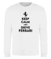 Світшот Drive Ferrari Білий Світшот Drive Ferrari Білий фото