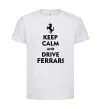 Дитяча футболка Drive Ferrari Білий фото