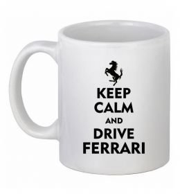 Чашка керамическая Drive Ferrari