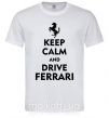 Чоловіча футболка Drive Ferrari Білий фото