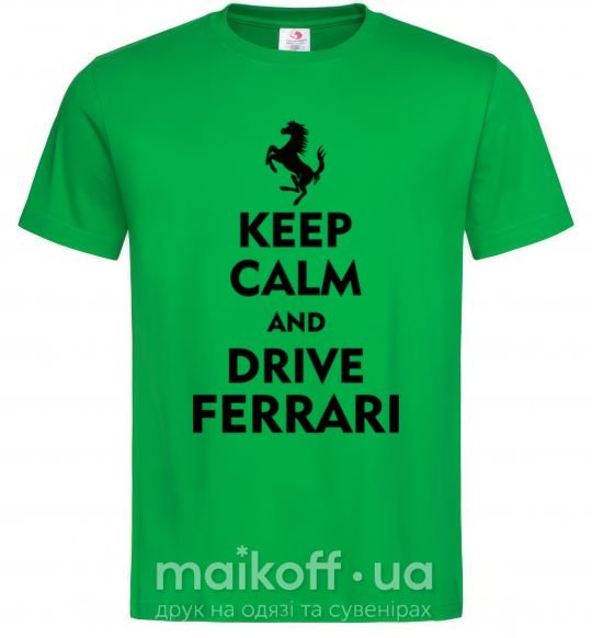Чоловіча футболка Drive Ferrari Зелений фото