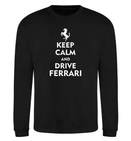Світшот Drive Ferrari Чорний фото