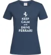 Жіноча футболка Drive Ferrari Темно-синій Жіноча футболка Drive Ferrari Темно-синій фото