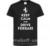 Дитяча футболка Drive Ferrari Чорний фото