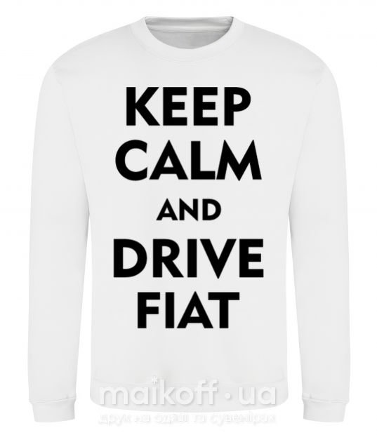 Світшот Drive Fiat Білий фото