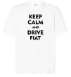 Футболка Оверсайз Drive Fiat Білий фото