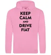Мужская толстовка (худи) Drive Fiat Розовый фото