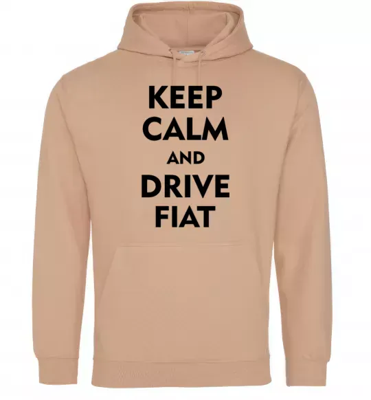 Чоловіча толстовка (худі) Drive Fiat Пісочний фото