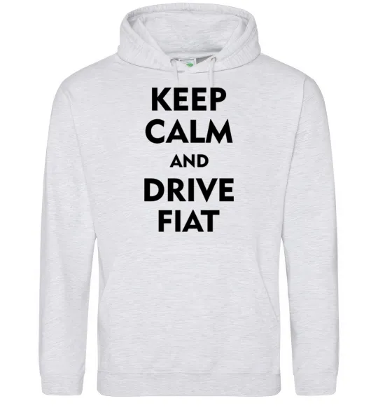 Жіноча толстовка (худі) Drive Fiat Сірий меланж фото