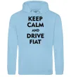 Женская толстовка (худи) Drive Fiat Голубой фото
