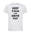 Детская футболка Drive Fiat Белый фото