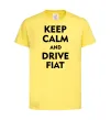 Детская футболка Drive Fiat Лимонный фото