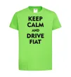 Детская футболка Drive Fiat Лаймовый фото