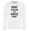 Свитшот Drive Fiat Белый фото