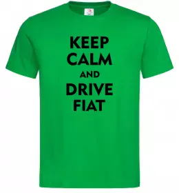 Чоловіча футболка Drive Fiat Зелений фото