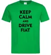 Чоловіча футболка Drive Fiat Зелений фото