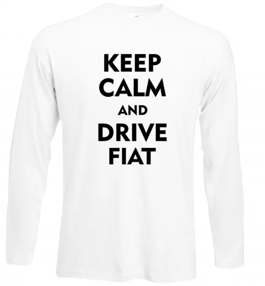 Лонгслив Drive Fiat Белый фото