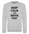 Світшот Drive Fiat Сірий меланж фото