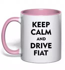 Чашка з кольоровою ручкою