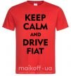 Чоловіча футболка Drive Fiat Червоний фото