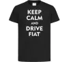 Дитяча футболка Drive Fiat Чорний Дитяча футболка Drive Fiat Чорний фото