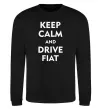 Свитшот Drive Fiat Черный фото