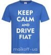 Чоловіча футболка Drive Fiat Яскраво-синій фото