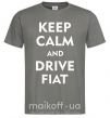 Чоловіча футболка Drive Fiat Графіт фото