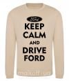 Світшот Drive Ford Пісочний фото