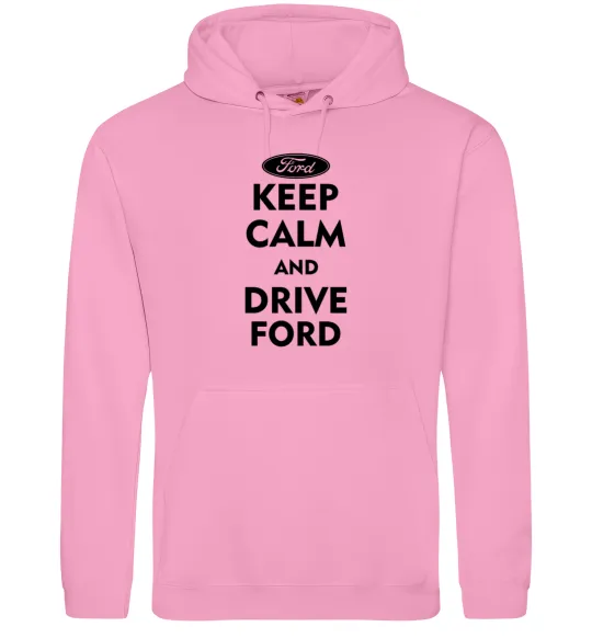 Женская толстовка (худи) Drive Ford Розовый фото