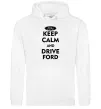Жіноча толстовка (худі) Drive Ford Білий фото