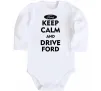 Детский боди Drive Ford Белый фото