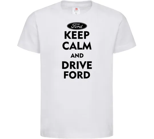 Детская футболка Drive Ford Белый фото