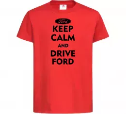 Дитяча футболка Drive Ford Червоний фото