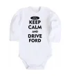 Дитячий бодік Drive Ford Білий фото