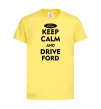 Дитяча футболка Drive Ford Лимонний фото
