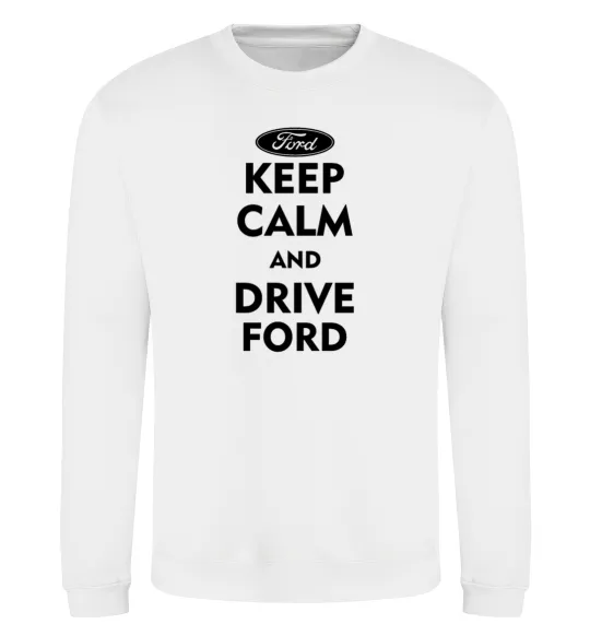 Свитшот Drive Ford Белый фото
