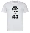 Чоловіча футболка Drive Ford Білий Чоловіча футболка Drive Ford Білий фото