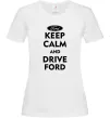 Женская футболка Drive Ford Белый фото