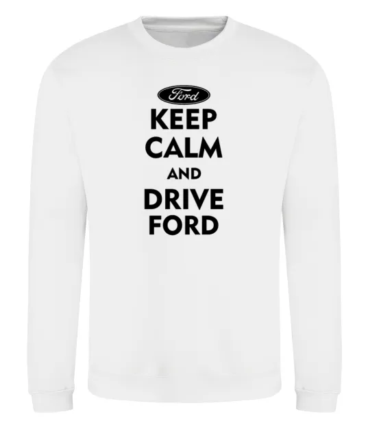 Свитшот Drive Ford Белый фото