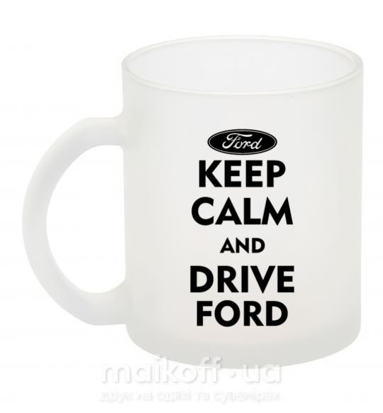 Чашка стеклянная Drive Ford Фроузен фото