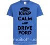 Дитяча футболка Drive Ford Яскраво-синій фото