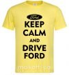 Чоловіча футболка Drive Ford Лимонний фото